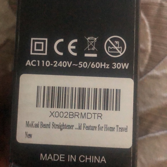 2 in 1 Beard & Hair Straightener - Picture 5 of 5